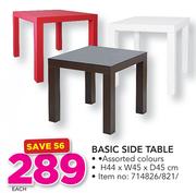 Basic Side Table-Each