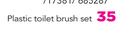 Addis Plastic Toilet Brush Set
