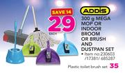 Addis Plastic Toilet Brush Set
