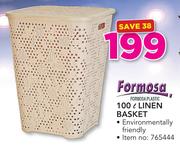 Formosa 100Ltr Linen Basket