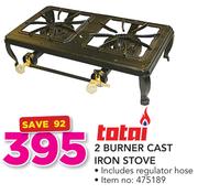 Totai 2 Burner Cast Iron Stove
