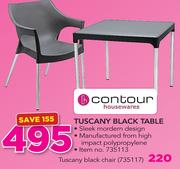 Tuscany Black Chair