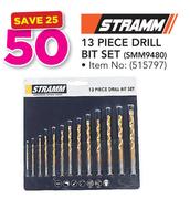 Stramm 13 Piece Drill Bit Set (SMM9480)