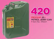 Proquip 20Ltr Petrol Jerry Can