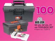 Big Jim 42cm/32cm/21cm Toolbox Set