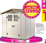 Garofalo PVC Tuscany Garden Shed