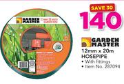 Garden Master 12mm x 20m Hosepipe