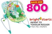 Bright Starts Infant To Toddler Rocker