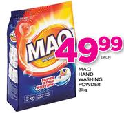Max Hand Washing Powder-3kg Each