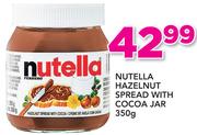 Nutella Hazelnut Spread With Cocoa Jar-350g