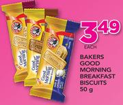 Bakers Good Morning Breakfast Biscuits-50g Each