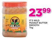 It’s Wild Peanut Butter Smooth-1kg