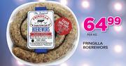 Fringilla Boerewors-Per kg
