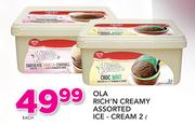 Ola Rich N Creamy Ice Cream-2Ltr
