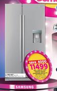 Samsung 660Ltr Side By Side Fridge With Water Dispenser Metallic RSA1WHMG1 XFA