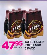 Tafel Lager NRB Pack-6X330ml Each
