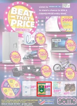 Game Namibia : Beat that Price (30 Nov - 12 Dec 2017), page 1