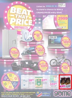 Game Namibia : Beat that Price (30 Nov - 12 Dec 2017), page 1