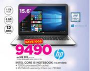 HP 15.6" Intel Core i5 Notebook 15-AY100NI