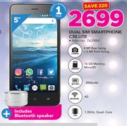 1Hisense Dual Sim Smartphone C30 Lite Including Bluetooth Speaker