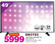 Sinotec 49" Full HD LED TV WITH DVB-T2