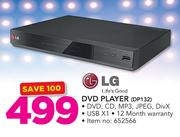 LG DVD Player DP132