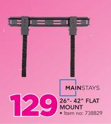 Mainstays 26"-42" Flat Mount
