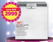 Defy 196Ltr Chest Freezer White DMF470