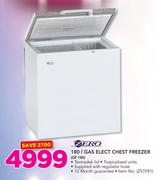 Zero 180Ltr Gas Elect Chest Freezer GF 180