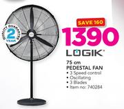 Logik 75cm Pedestal Fan