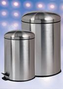 Mainstays 30Ltr Stainless Steel Dome Pedal Bin