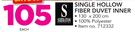 Sheraton Single Hollow Fiber Duvet Inner