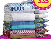 Casa Queen Polycotton Assorted Comforters Includes Two Matching Pillowcases