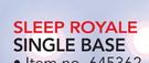 Sleep Royale Single Base
