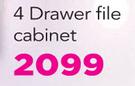 Toolroom 4 Drawer File Cabinet