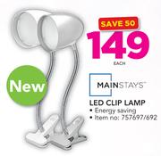 Mainstays LED Clip Lamp-Each
