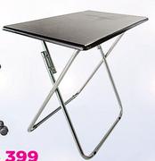 Flip Folding Desk Dark Brown H72 x W80 x D50cm