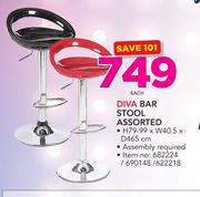 Diva Bar Stool Assorted-Each