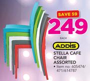 Addis Stella Cafe Chair Assorted-Each