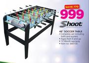 Shoot 48" Soccer Table