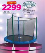Horizon Bounce Trampoline 10 FT Combo