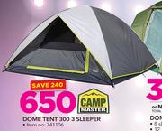 Campmaster Dome Tent 300 3 Sleeper