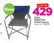 Steel Director Chair 20BOO30