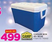 Campmaster Cooler Box Blue-50Ltr
