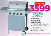 Cadac Elegance 4 Burner Gas Braai