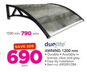 Duolite Awning 1200mm-Each