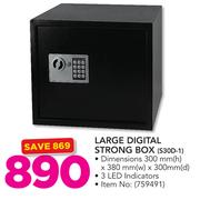 Large Digital Strong Box (S30D-1)