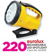 Eurolux Rechargable LED Spotlight