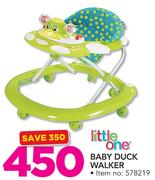 Little One Baby Duck Walker