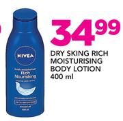 Nivea Dry Skin Rich Moisturising Body Lotion-400ml